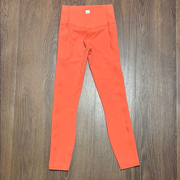 🔥🔥Vuori Vibrant Orange High-Waist Leggings STUDIO Size: XS🔥🔥 - Picture 9 of 14